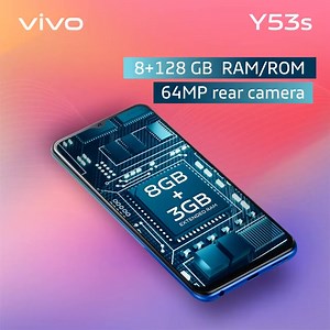 The newest vivo #Y53s comes with 64 megapixel Eye Auto Focus camera, Super Night Mode, Helio G80, Side fingerprint & Exclusive two color Deep Sea Blue & Fantastic Rainbow. No More Waiting 😎 now available all over Bangladesh. Buy now 👇 and get all the amazing gifts!! Details: https://www.vivo.com/bd/products/y53s #ClearShotSwiftPlay #vivoY53s #vivoBangladesh | vivo
