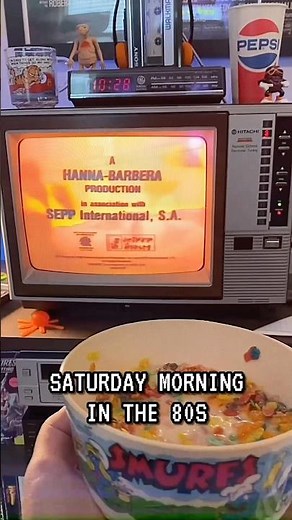 Watching cartoons in the 80s was the best!