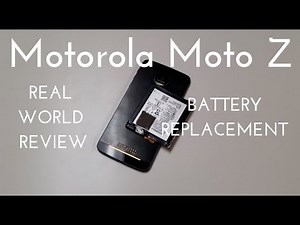 Motorola Moto Z Battery Replacement (How to change the battery for ~$15)