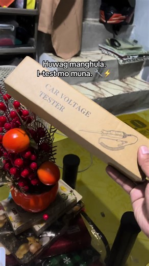 6V–24V DC voltage tester pen. Digital display | Long probe | With light Para sa car at truck electrical check. Limited stocks ⏳ #VoltageTester #CarToolsPH #MechanicTools #AutoElectrical