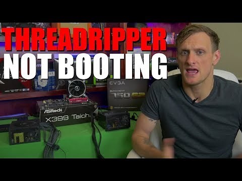 Troubleshooting X399 Not Powering On