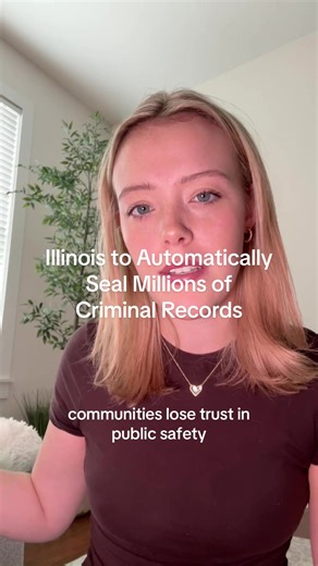 Illinois just passed a law that will automatically seal nonviolent criminal records for millions of people… #cleanslateact #illinoispolitics #pritzker #publicsafety