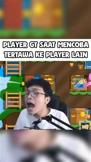 Player Growtopia Saat Mencoba Tertawa Ke Player Lain - #shorts