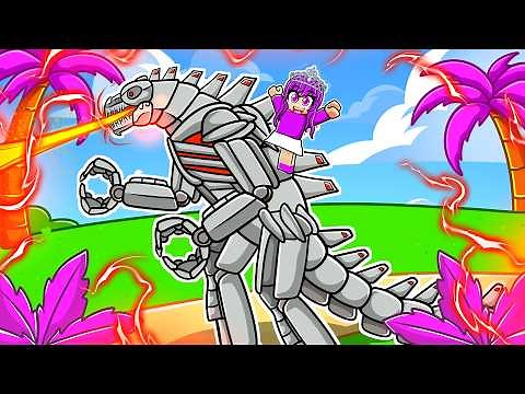 Playing as a PROTECTIVE MECHA GODZILLA in Roblox Creatures of Sonaria!