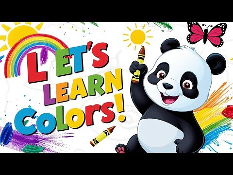 Learn Colors with Fun Coloring for Kids! 🎨 | Educational Video for kids & Toddlers | kids Color Song