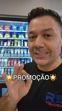 Nova Vending Machine COMBO 10X em promoção de lançamento com a RS VENDING!