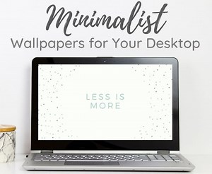 Minimalist Desktop Wallpaper Quotes Bundle - Etsy