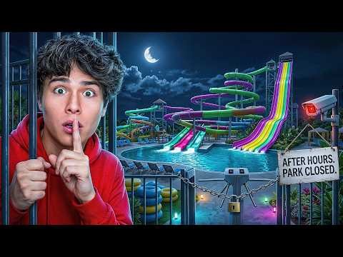 WE GOT LOCKED INSIDE A WATERPARK OVERNIGHT | Stokes Twins