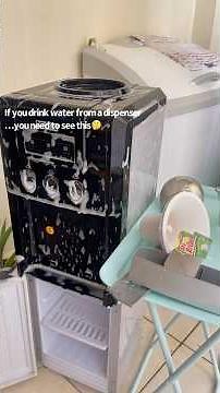 “Your water dispenser is Filthy 😳clean it Like This