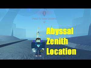 How to get To The ABYSSAL ZENITH From Challenger Deep in Fisch! (Full Guide) Roblox