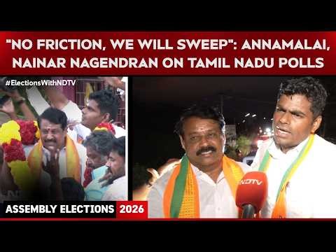 Tamil Nadu Elections | “No Friction, We Will Sweep”: Annamalai, Nainar Nagendran On Tamil Nadu Polls