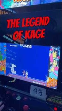 The Legend of Kage - Retro Legends Arcade