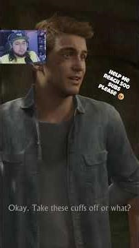 Nathan Drake went to prison?! #uncharted4 #playstation #pc #gaming #streamer #4k #scene #bribe