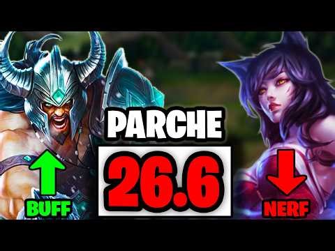 🔥 LoL Patch 26.6 Notes || New ✅ Buffs ❌ Nerfs and Important Changes!