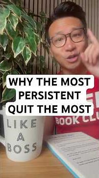 Why PERSISTENT People QUIT FASTER Than Everyone Else (while stubborn people waste years)