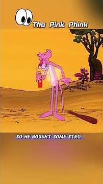 Do you know how the pink panther gets rid of fleas? #cartoon #animation #usa #funny #film