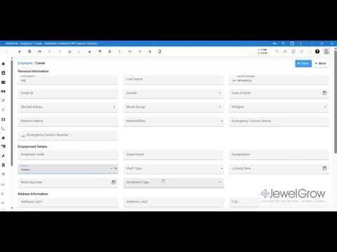Easy Guide: Add Employees in JewelGrow ERP | Complete Walkthrough
