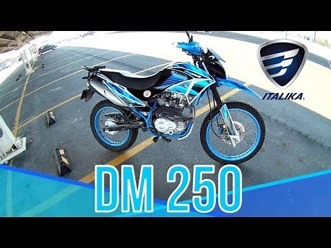Italika DM 250 Velocidad maxima + review