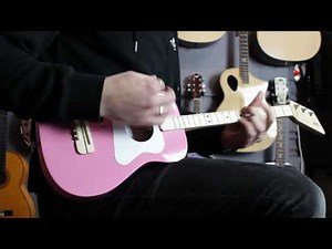Loog Pro Acoustic | 3 String Kids Guitar | Music Junction