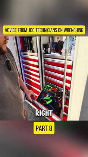 Advice From 100 Technicians on Wrenching #toolboxtour #toolsetup #garageorganization #part8