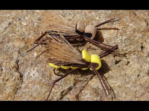 Hopper Fly Pattern, the Mr. Peanut Hopper.