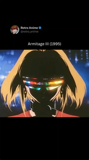 Retro Anime on Instagram: "have you seen this anime? 📽️ Anime: Armitage III 🧩 Genres: Sci-Fi • Cyberpunk • Action • Thriller • Police 📅 Aired: 1995 (OVA) 📺 Episodes: 4 ⭐ MyAnimeList Score: 6.9 📜 Synopsis: Armitage III is set on a colonized Mars where human-like androids known as Third-Generation Robots are secretly living among humans. When a series of violent incidents exposes their existence, brash detective Naomi Armitage and her partner Ross Syllabus are drawn into a conspiracy involvin