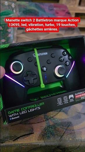 Manette Switch 2 Battletron / Action collection jeux vidéo