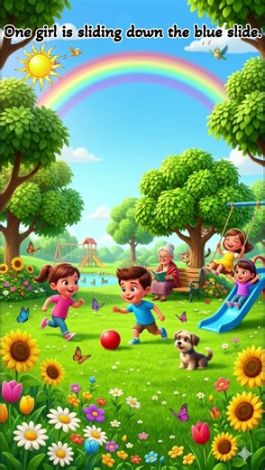 Describe the Picture of a park | Picture Talk | | Picture Description of a park|Picture Composition