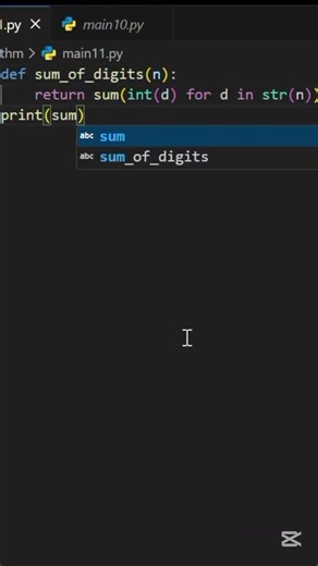 python algorithm #capcut #coding #fypシ゚viral #fybro