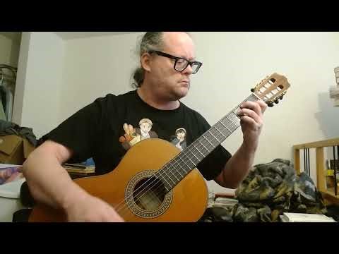 Pineapple Sonata for solo guitar on themes by Scott Joplin 1st movement