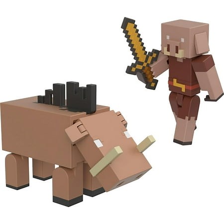 Minecraft Piglin vs. Hoglin 2pk - Walmart.ca
