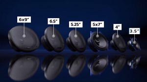 AudioControl PNW Series Car Speakers, 5.25" Coaxial Premium High-Fidelity, 50 Watt RMS/75 Watt Max, 3 Ohm (Pair)