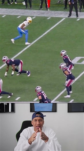 Why DBs read the QB in off man.