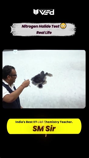 Explosive Reaction! Ammonia Meets Iodine 💥 | Crazy Chemistry Demo by Shishir Mittal #shorts