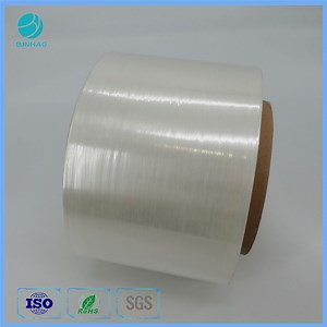 [Hot Item] 50000m Pet Material Jumbo Roll Tear Tape Use on Gd Machine for Packaging Cigarette