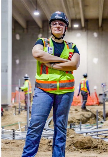 Where she once built with imagination, she now builds for real. It's National Women in Construction Week, and we’re celebrating the journey from possibility to profession. The women who were inspired. The women who now inspire others. #WomenInConstruction #NAWIC #Nationalwomeninconstruction #Shebuilds #Bluecollar