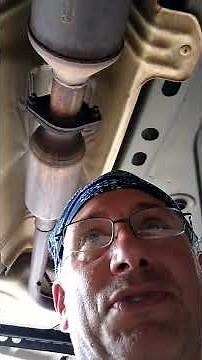 Chevy HHR flex pipe done with out removal of exhaust system