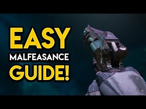 Destiny 2 Forsaken - EASY MALFEASANCE GUIDE!