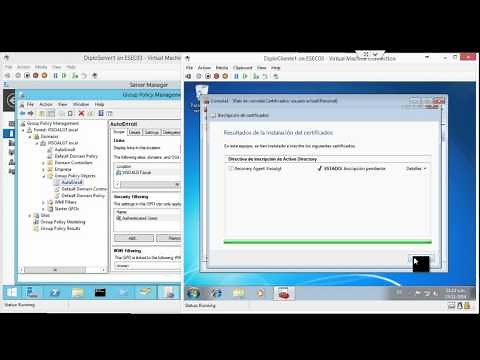 Configurar un Servidor de Certificados Windows 2012R2