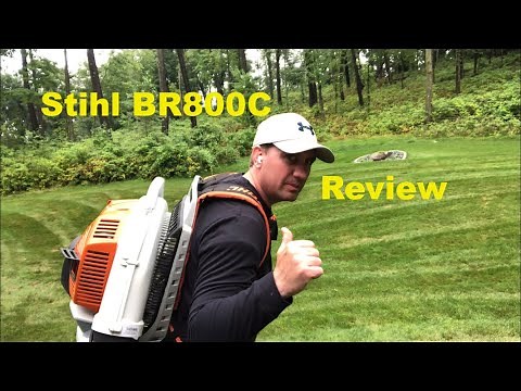 Stihl BR800 C-E Magnum Backpack Blower Review