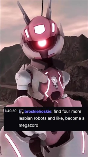 Robot lesbian megazord #vtuberclips #twitchclips #gaming #gundam #vrchat #robotgirl #vrchatclips