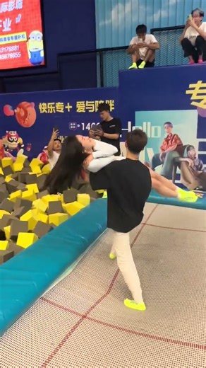 Weightless Feeling Experience Trampoline Fun Why Not Jump Like Kids