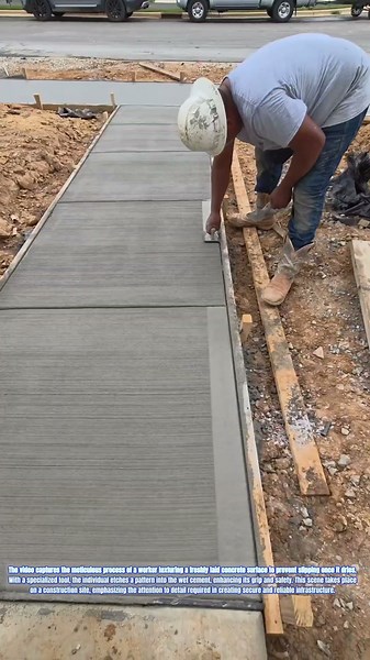 Surface Texturing: Ensuring Safety on Concrete Paths