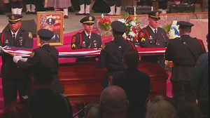 Retired VBPD officers explain traditional elements of fallen officers' memorial