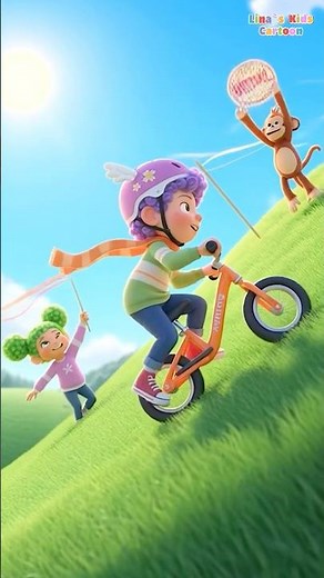 Happy Kids at Playground 🎶 Fun Nursery Rhyme Cartoon #cartoon #kidssong