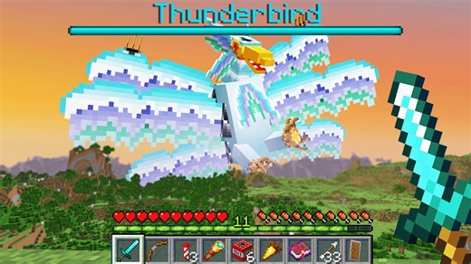 Minecraft but more custom bosses appear