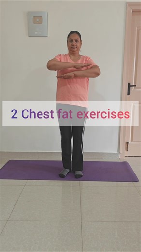Chest fat exercises 💪 #homeworkout #exercise #shorts