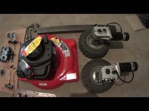 RC Lawn Mower Version 2: Pt. 1 Some assembly required...Tear down to build up.