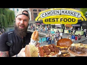 Camden Market Street Food, LONDON! 🇬🇧