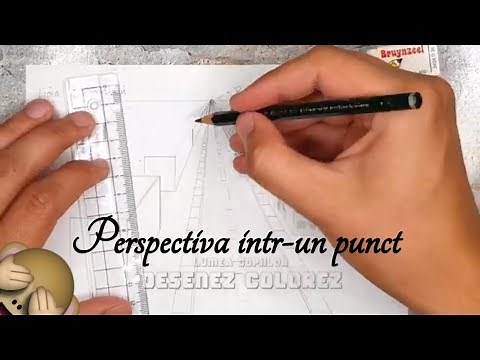 Perspectiva intr-un punct | Tutorial Desen in creion✏️